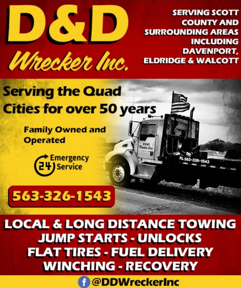 D & D Wrecker Inc — hero