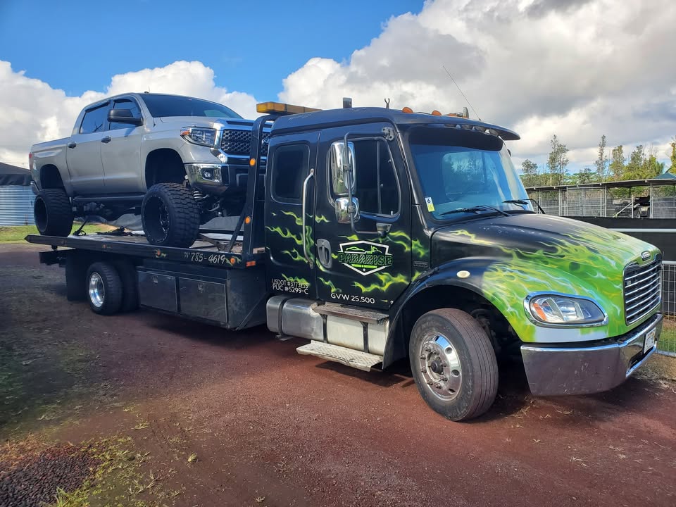 Paradise Towing & Recovery LLC. — services 1