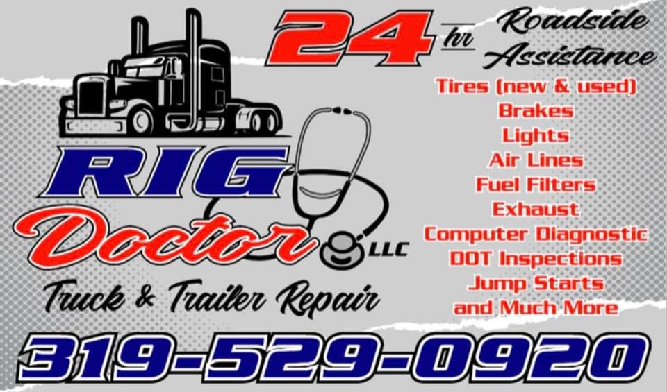 Rig Doctor 24/7 emergency mobile truck and trailer repair — hero
