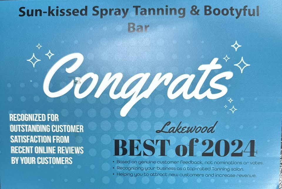 Sun-kissed Spray Tanning & Bootyful Bar — hero