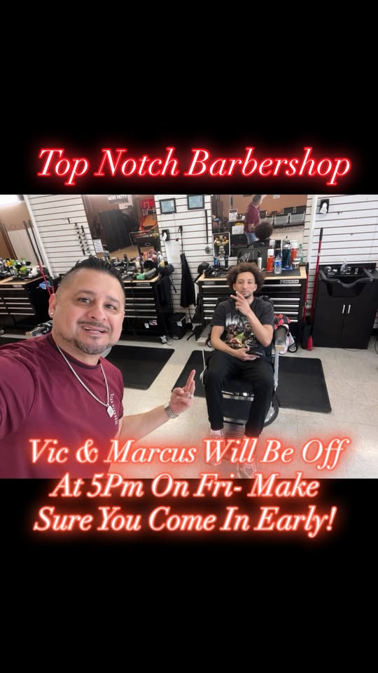 Top Notch Barbershop — services 1